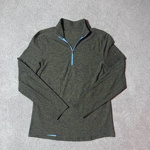 Lululemon Pullover Surge Warm 1/2 Zip Long Sleeve Running Gym Men's Small - Picture 1 of 6